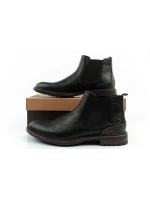 Wrangler Randy pánské boty sable boty elegantní módní slip-on černé