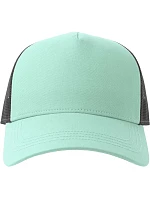 Atlantis Headwear Rapper Cotton-S 5 panelová Trucker kšiltovka 33.0260 aquamarine/black Atlantis Headwear Rapper Cotton-S 5 panelová Trucker kšiltovka 33.0260 aquamarine/black