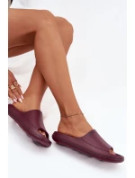 Lehké Dámské Pantofle Big Star SS274422 Bordó Lehké Dámské Pantofle Big Star SS274422 Bordó