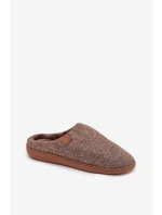 Pánské hnědé pantofle Serevan