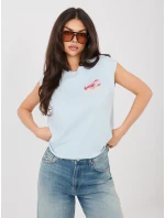 Tričko D12022M02769B světle modré