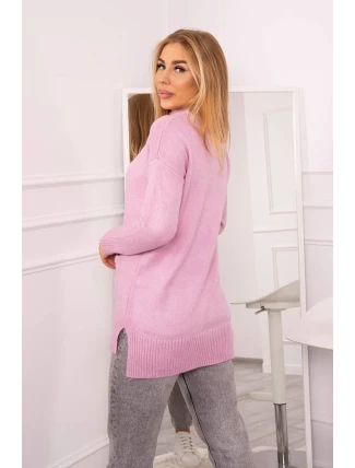 Stojanový svetr fialový Stojanový svetr fialový