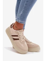 Dámské tenisky na platformě Béžové Galleria