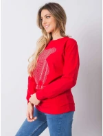 Halenka DHJ BZ 12779.43P červená Halenka DHJ BZ 12779.43P červená