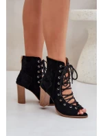 Sandály na podpatku  model 209931 Step in style