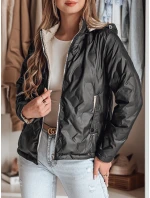 Dámská oboustranná přechodná bunda SYLVIAN černá FashionStreet TY4861