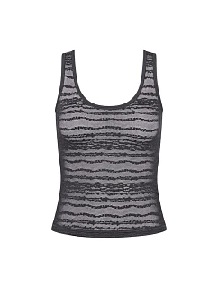 Dámské tílko FREE Evolve Tank Top Lace - BLACK - černé 0004 - SLOGGI
