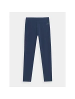 Dívčí elastické bavlněné legíny 4F Junior