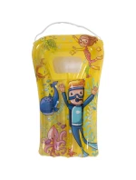 Plážová podložka s oknem WATER WORLD 74x48CM 37591 - ŽLUTÁ