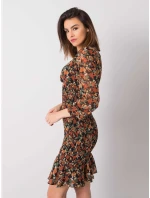 Šaty 328 SK 50024.52 černá a béžová Šaty 328 SK 50024.52 černá a béžová