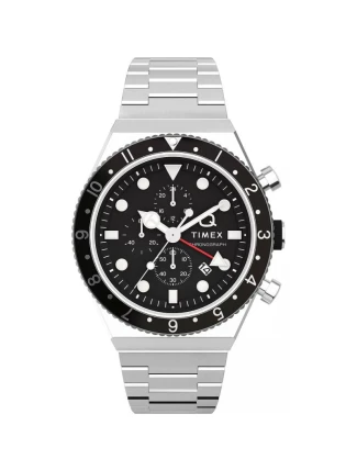 Pánské hodinky TIMEX Q Timex 3-Time Zone Chronograph TW2V69800 + BOX Pánské hodinky TIMEX Q Timex 3-Time Zone Chronograph TW2V69800 + BOX