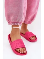 Dámské módní pantofle Big Star - růžové