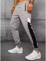 FashionStreet pánské světle šedé tepláky UX3199