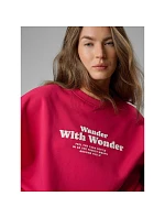 Dámská oversize mikina bez kapuce 4F 4FRSS26TSWSF2993-53S dámské