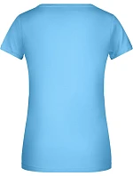 Daiber 8007 Dámské tričko z bio bavlny 02.8007 sky blue Daiber 8007 Dámské tričko z bio bavlny 02.8007 sky blue