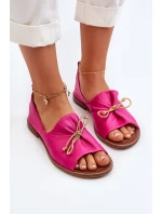 Zazoo 2660 Dámské kožené baleríny fuksie Zazoo 2660 Dámské kožené baleríny fuksie