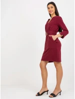 Dámské šaty TW SK BL 1011 šaty.17 bordó - FPrice