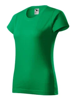 Basic tričko dámské středně zelená
