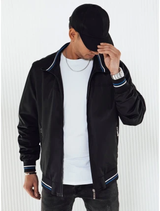 Pánská přechodná bunda černá FashionStreet TX4675