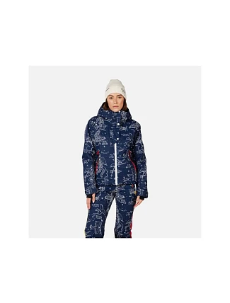 Dámská lyžařská bunda ROSSIGNOL W JCC SUBLIM JKT, tmavě modrá