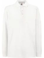 Fruit of the Loom Premium Polo LSL Piqué polo s dlouhým rukávem 16.3310 white Fruit of the Loom Premium Polo LSL Piqué polo s dlouhým rukávem 16.3310 white