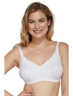 Dámská kojící podprsenka Mama Basic Milky Bílá - Mitex