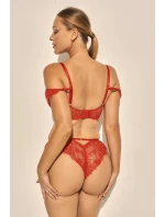 Dámská podprsenka Angel  SC-1146 Červená - Kinga