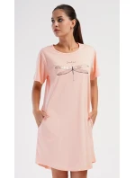 Dámské domácí šaty s krátkým rukávem Vážka Dámské domácí šaty s krátkým rukávem Vážka