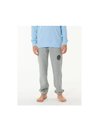 Kalhoty RIP CURL Icons Of Surf Trackpant-Boy, šedé Kalhoty RIP CURL Icons Of Surf Trackpant-Boy, šedé