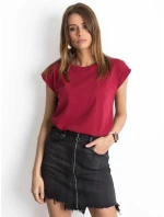 Tričko RV TS 4833.91P kaštanová