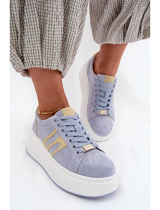 Sportovní boty na platformě model 228741 Step in style