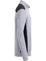 Daiber JN 862 Pánská pracovní bunda pletený fleece - Strong 02.0862 white melange/carbon Daiber JN 862 Pánská pracovní bunda pletený fleece - Strong 02.0862 white melange/carbon