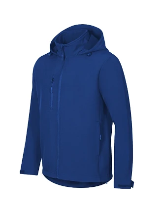Trail softshellová bunda pánská královská modrá