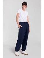 Fruit of the Loom Iconic Premium Elasticated Cuff Jog Pants Tepláky z těžké bavlny 16.4056 deep navy Fruit of the Loom Iconic Premium Elasticated Cuff Jog Pants Tepláky z těžké bavlny 16.4056 deep navy