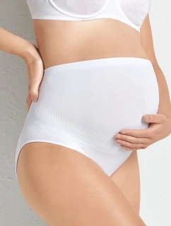 Seamless těhotenské kalhotky . 1502 white - Anita Maternity