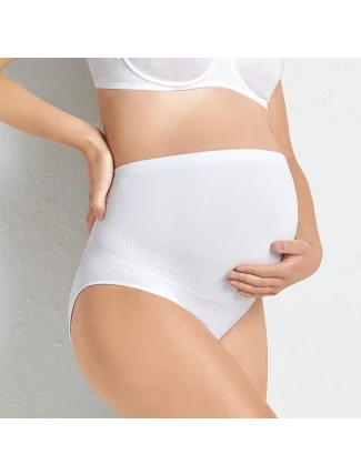 Seamless těhotenské kalhotky . 1502 white - Anita Maternity
