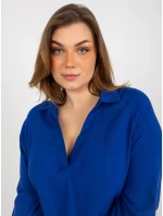 Dámská košile LK KS 509032.88P tmavě modrá - FPrice Dámská košile LK KS 509032.88P tmavě modrá - FPrice