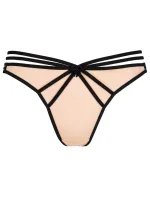 Tanga Mistral V-7008 béžovo-černá - Axami