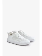 Pánské tenisky z eko kůže Big Star Bílé