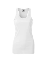 Racer tílko dámské bílá Racer tílko dámské bílá