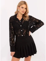 Dámské košile KS C243.18 černá - FPrice