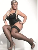 Dámské samodržící punčochy Adrian Bella Size++ 15 den Dámské samodržící punčochy Adrian Bella Size++ 15 den