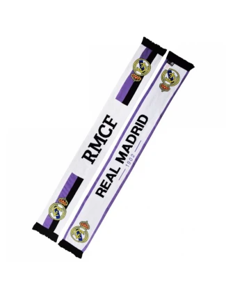 Šála fanouška Realu Madrid Oboustranná dvojitá pletená šála 12TH RM4BUFD12 Šála fanouška Realu Madrid Oboustranná dvojitá pletená šála 12TH RM4BUFD12