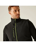 Regatta TRA 915 2-vrstvá softshellová vesta "Navigate" 36.A915 black/classic red