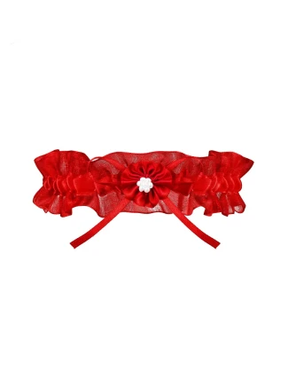 Dámský podvazek PW-108 Fargo Červený - Julimex