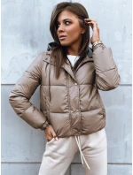 Dámská prošívaná bunda KHALEESI camel FashionStreet TY3878