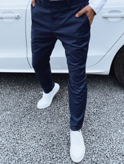 Pánské tmavě modré kalhoty FashionStreet UX4411
