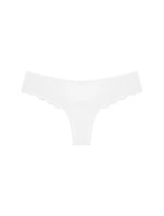 Dámská tanga Lovely Micro Brazilian String bílá - TRIUMPH