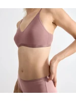 Dámská podprsenka GO Daily Cotton Soft bra - BROWN - hnědá 1141 - SLOGGI