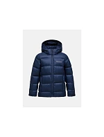 Bunda PEAK PERFORMANCE Jr Frost Down Puffer Jacket, tmavě modrá Bunda PEAK PERFORMANCE Jr Frost Down Puffer Jacket, tmavě modrá